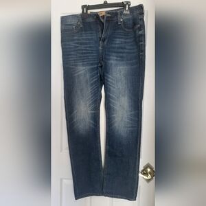 Seven7 Men's Classic Indigo Straight Jeans